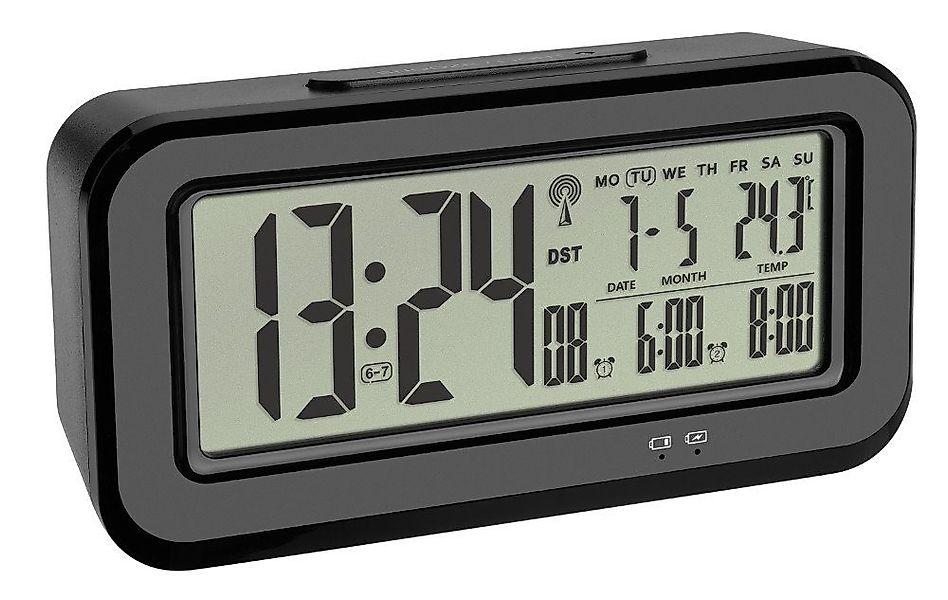 TFA Dostmann Funkwecker TFA 60.2554.01 Digitaler Funkwecker Boxx mit Temper günstig online kaufen