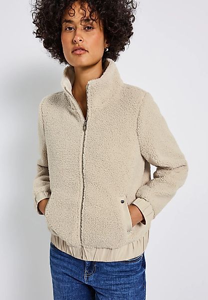 STREET ONE Bouclèjacke, in Teddy-Qualität günstig online kaufen