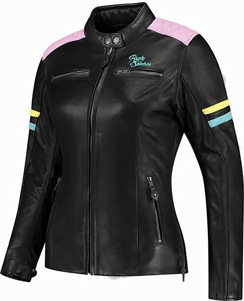 Rusty Stitches Motorradjacke Joyce V2 Damen Motorrad Lederjacke günstig online kaufen