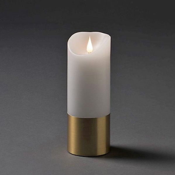 KONSTSMIDE LED-Kerze Weihnachtsdeko (1-tlg), LED Echtwachskerze, günstig online kaufen