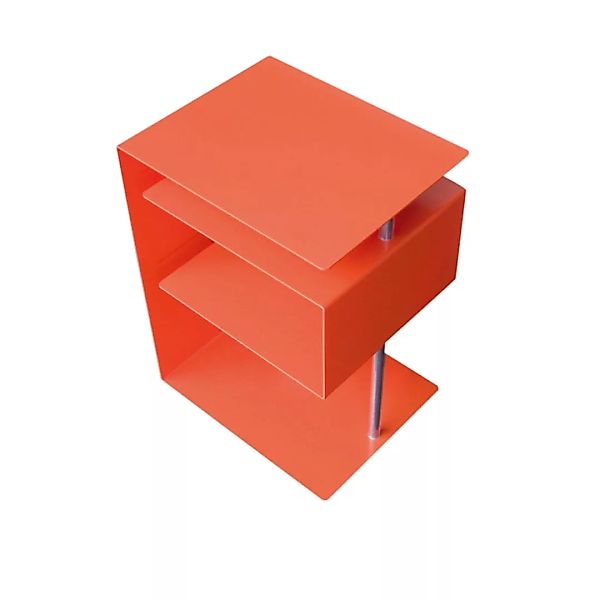 Radius - X-Centric Beistelltisch - orange/Stahl pulverbeschichtet/BxHxT 30x günstig online kaufen