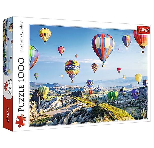 Trefl Puzzle Trefl, Luftballons über Cappadocia, 1000 Teile Puzzle, 1000 Pu günstig online kaufen