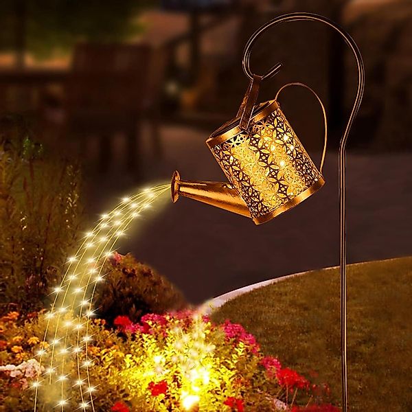 BlingBin LED Gartenleuchte Solar Gießkanne mit günstig online kaufen