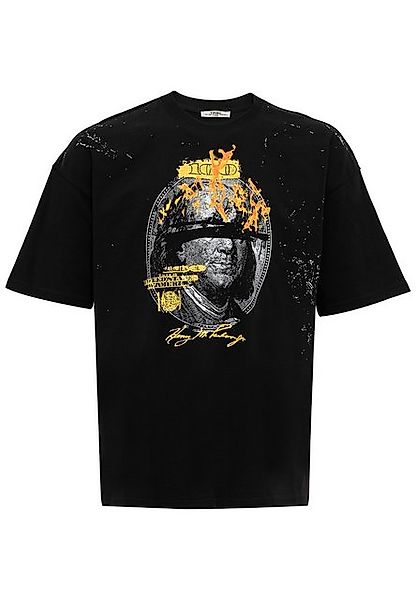 RedBridge T-Shirt Oversize mit Statement-Print Lässiges günstig online kaufen