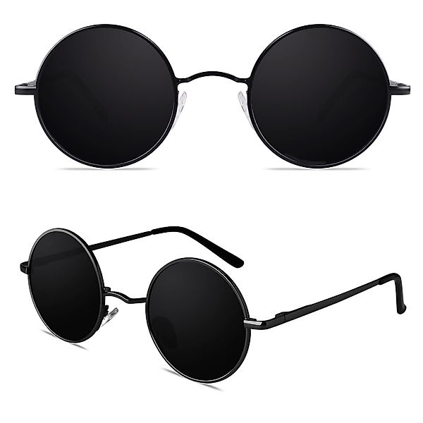 RWEUOQ Retrosonnenbrille klassische, modische runde Sonnenbrille günstig online kaufen