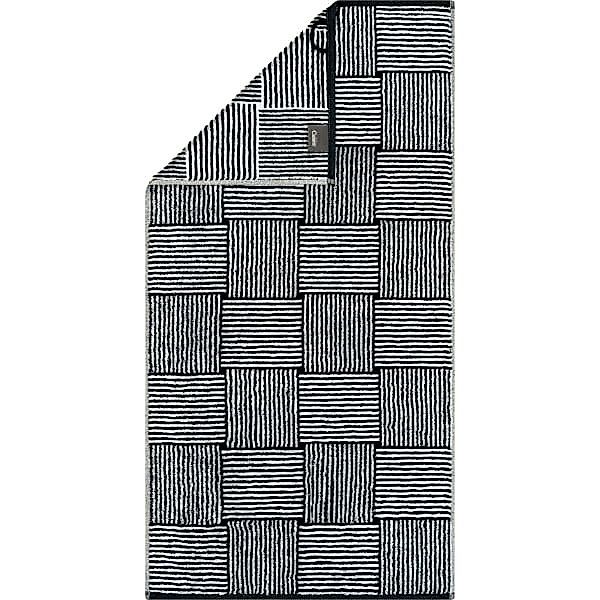 Cawö Handtücher Black&White Chess 6281 - Farbe: schwarz/weiß - 96 - Duschtu günstig online kaufen