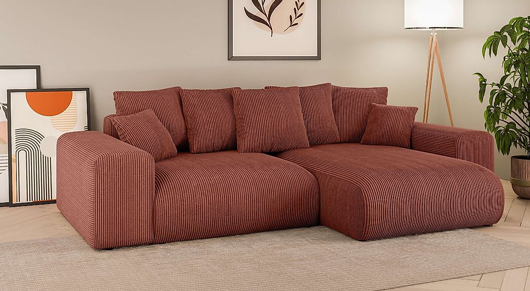 Home affaire Ecksofa LAKESIDE mit Bettfunktion günstig online kaufen
