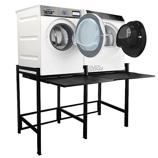 Quick Star Waschmaschinenumbauschrank Waschmaschinenregal mit / ohne Auszug günstig online kaufen