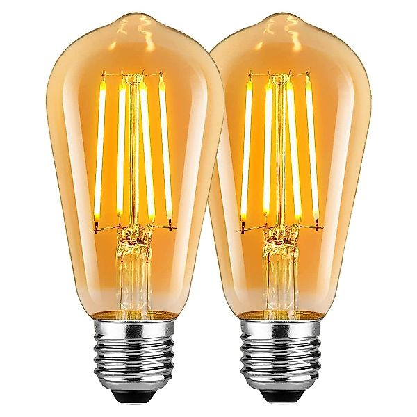 HYIEAR LED-Leuchtmittel LED-Leuchtmittel, E27/Warm White/dimmbar/2700K/klar günstig online kaufen