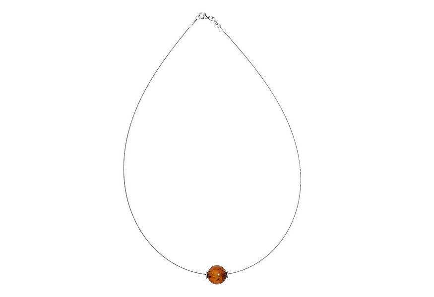 OSTSEE-SCHMUCK Collier Ostsee-Schmuck Collier Bernsteinkugel 11 mm (1-tlg) günstig online kaufen