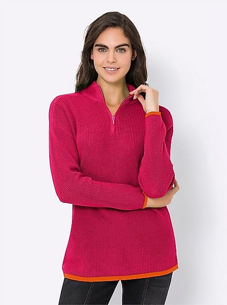 heine Strickpullover Pullover Langarm Perlfang günstig online kaufen