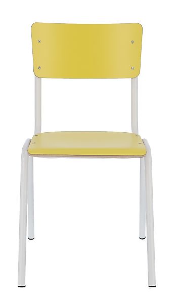 Stuhl Zero Weiß/Gelb günstig online kaufen