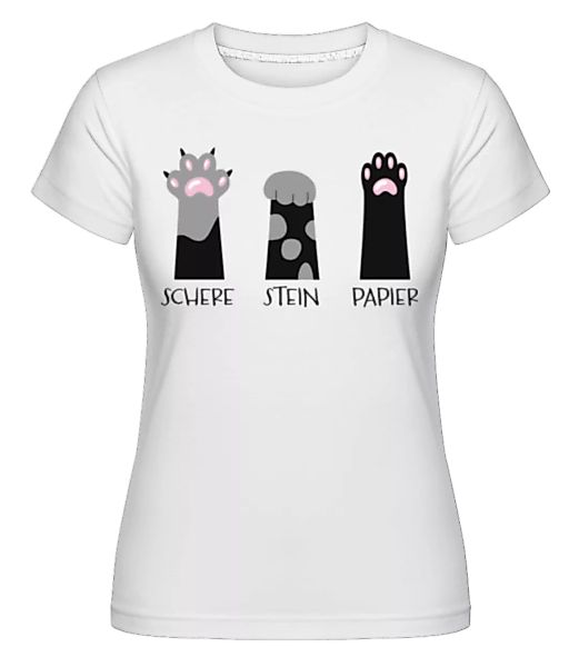 Schere Stein Papier · Shirtinator Frauen T-Shirt günstig online kaufen