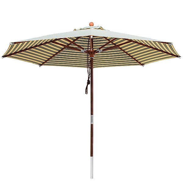 anndora-sonnenschirm Sonnenschirm rund grün weiß gelb günstig online kaufen