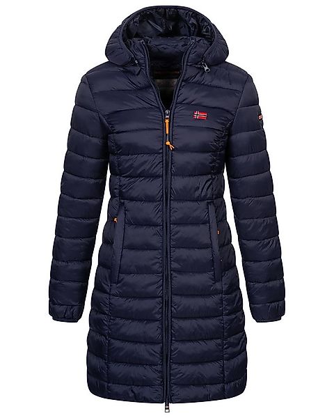 Geographical Norway Steppmantel Winter Jacke Steppjacke Parka Lange Kapuzen günstig online kaufen