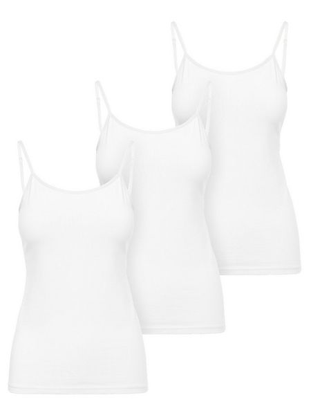 Ladeheid Unterhemd Trägertop Damen Spaghetti Top Set 3 Stück LA40-263 (Set, günstig online kaufen