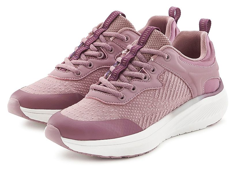 LASCANA Turnschuhe, Sneaker Freizeitschuh, Schnürhalbschuh mit herausnehmba günstig online kaufen