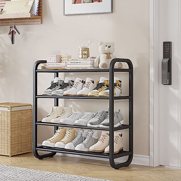 YINDN Schuhregal Vertikaler Schuhschrank, 4 Ebenen günstig online kaufen