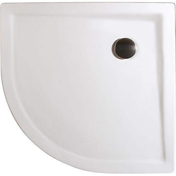 Schulte Duschwannen-Set Viertelkreis 90 cm x 90 cm Alpinweiß günstig online kaufen