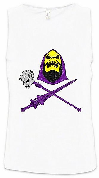 Urban Backwoods Tanktop Skeletor Skull & Weapons Ärmelloses T-Shirt Masters günstig online kaufen