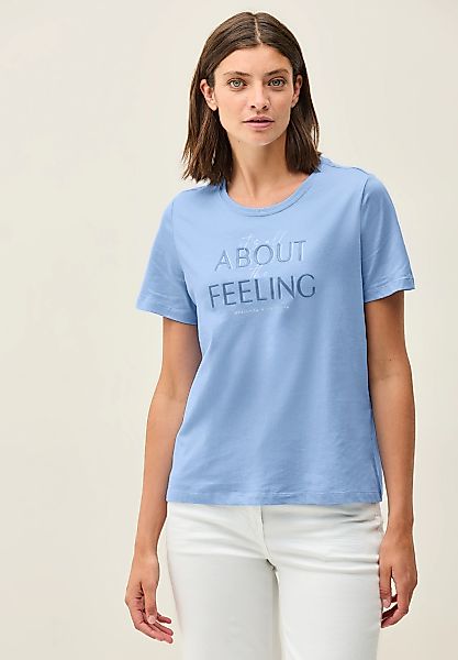Cecil Print-Shirt, aus reiner Baumwolle günstig online kaufen