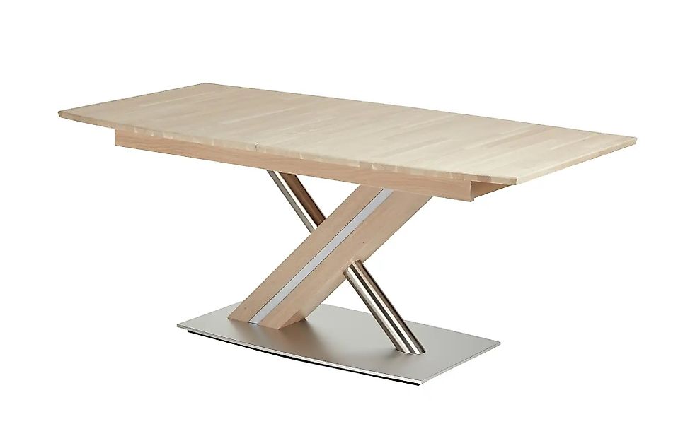 Woodford Säulentisch  ausziehbar Tristan ¦ holzfarben ¦ Maße (cm): B: 90 H: günstig online kaufen