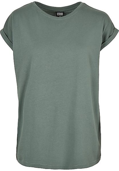 URBAN CLASSICS Kurzarmshirt Urban Classics Damen Ladies Extended Shoulder T günstig online kaufen