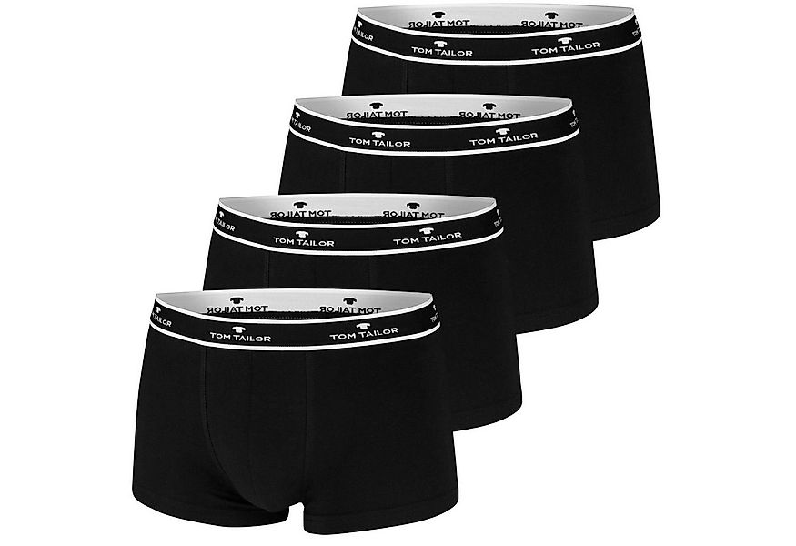 TOM TAILOR Boxershorts (4-St) elastisch angenehm im 4er Pack günstig online kaufen