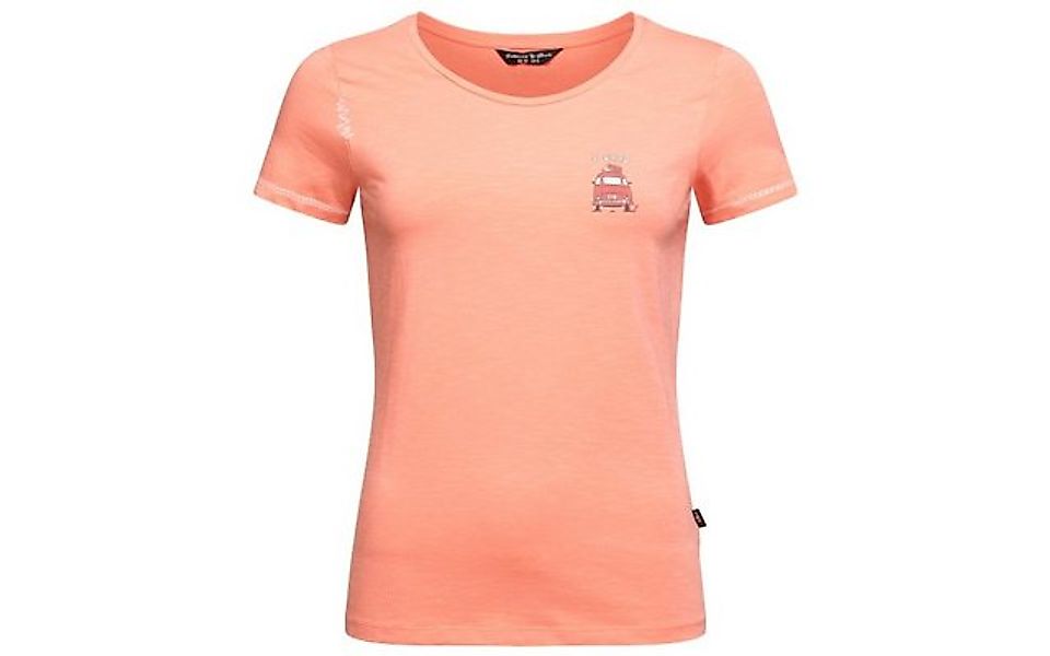 Chillaz Kurzarmshirt Gandia E Ciao T-Shirt Women coral günstig online kaufen