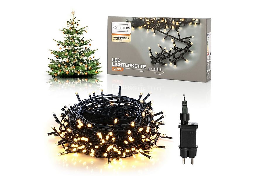 Nordstern LED-Lichterkette WarmWeiß von 24 bis 1.200 LED Weihnachtsdeko für günstig online kaufen