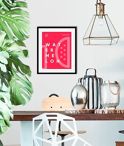 queence Bild »Wassermelone«, Obst-Obst Bilder-Essen-Lebensmittel-Art-Kunst- günstig online kaufen