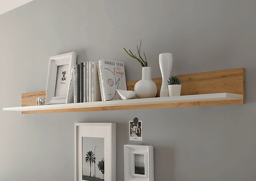 INOSIGN Wandregal "City/Giron, modernes Wandboard, Wandhalter mit Ablageflä günstig online kaufen