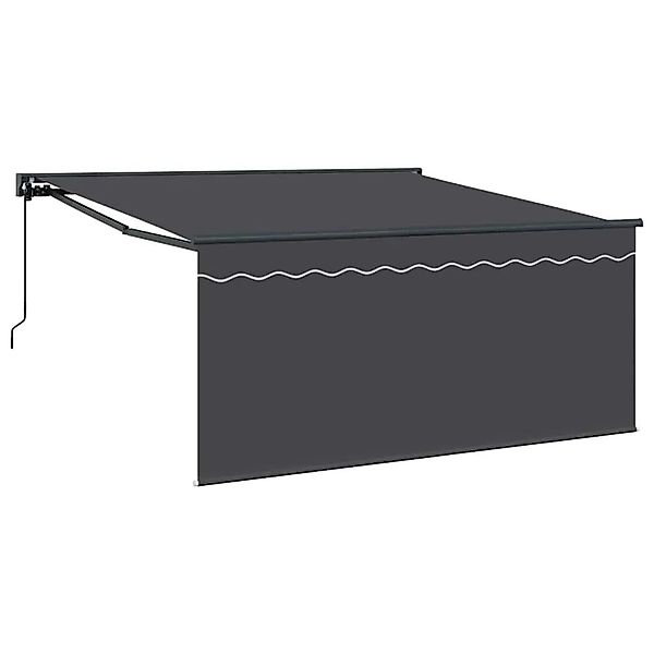 vidaXL Einziehbare Markise Anthrazit 300 x 250 cm 3329935 günstig online kaufen