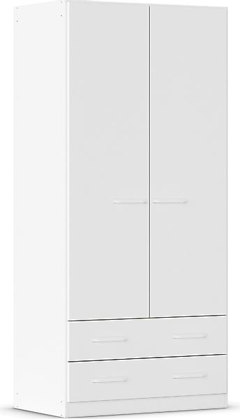 rauch Drehtürenschrank "Prandon B" mit 2 Schubladen und Metallgriffen quer günstig online kaufen