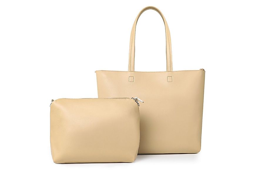 TAN.TOMI Shopper Damen Henkeltaschen Groß Handtasche Mit Einer Kosmetiktasc günstig online kaufen