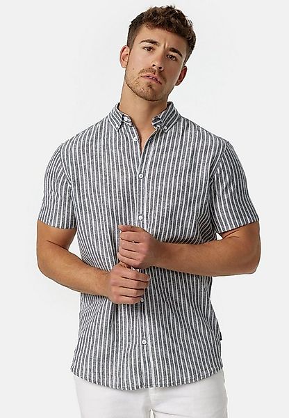Indicode Kurzarmhemd Herren INBravida Herrenhemd Kurzarm aus einem leichtem günstig online kaufen