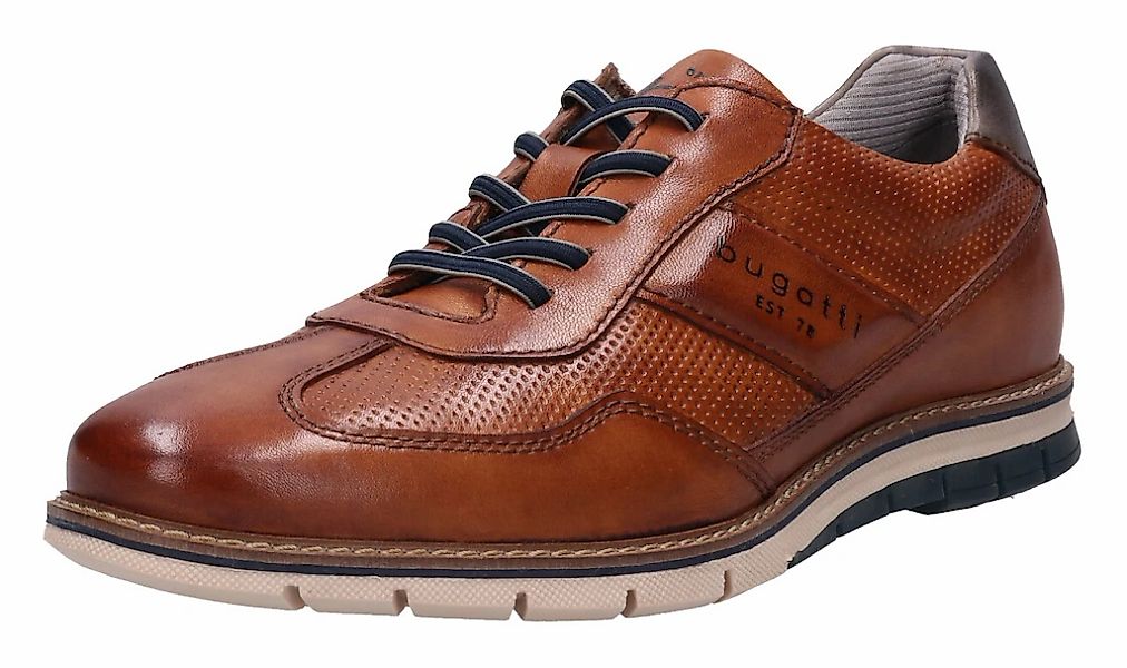 bugatti Schnürschuh mit Rahmennaht, Weite G, Freizeitschuh, Halbschuh, Schn günstig online kaufen