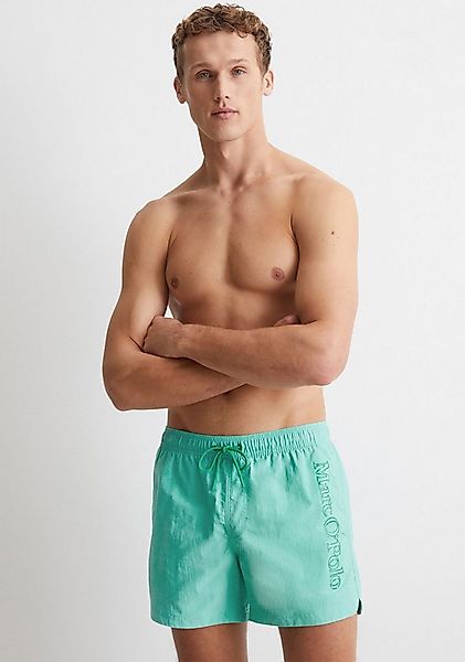 Marc O'Polo Badeshorts Essentials Beach Jersey mit seitlichem Schriftzug-De günstig online kaufen