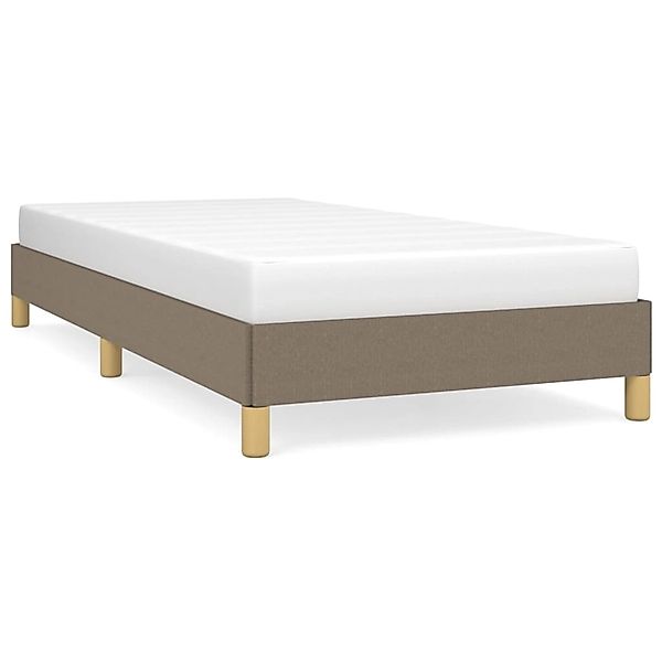 vidaXL Bettgestell Taupe 80x200 cm Stoff Modell 11358644 günstig online kaufen