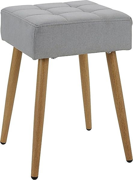 OTTO home Hocker Louise (1 St), quadratische Sitzfläche in 32 cm günstig online kaufen