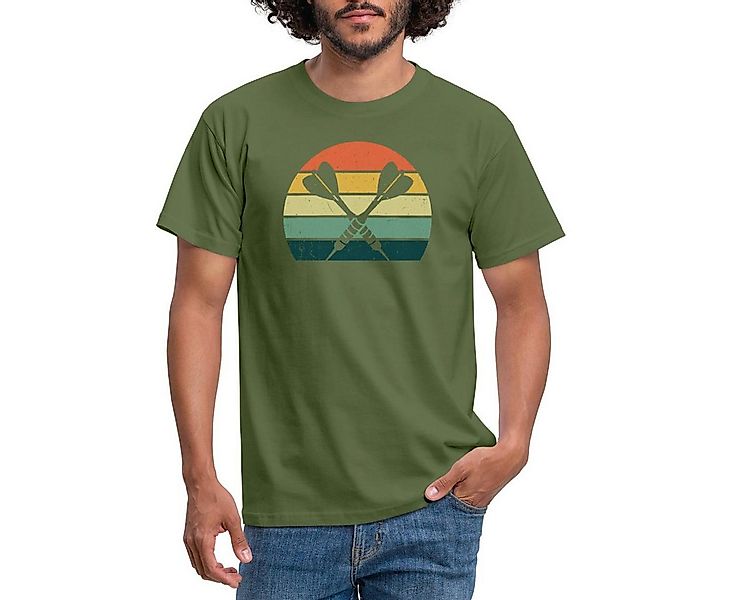 Spreadshirt T-Shirt Retro Dart Arrow Design Geschenk Männer T-Shirt (1-tlg) günstig online kaufen