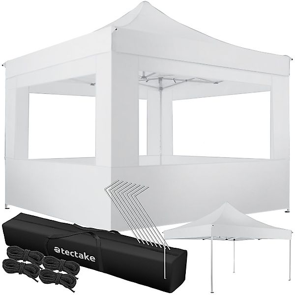 tectake Pavillon Olivia, mit 4 Seitenteilen, günstig online kaufen