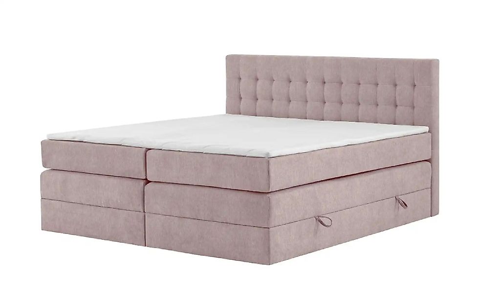 Boxspringbett mit Bettkasten Barcelona ¦ rot ¦ Maße (cm): B: 160 H: 110 Bet günstig online kaufen