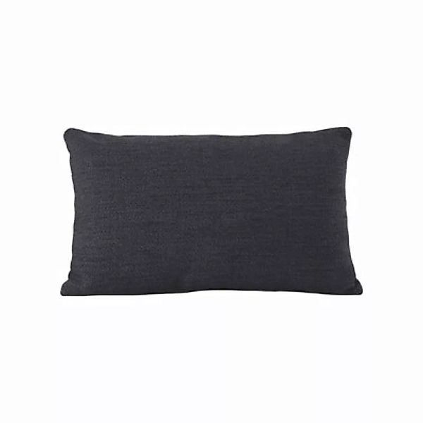Kissen Mingle textil blau / 55 x 35 cm - Zweifarbig - Muuto - Blau günstig online kaufen