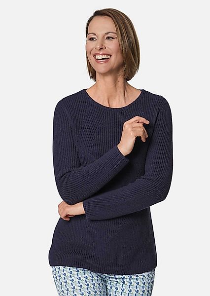 GOLDNER Strickpullover Figurschmeichelnder Pullover aus reiner günstig online kaufen