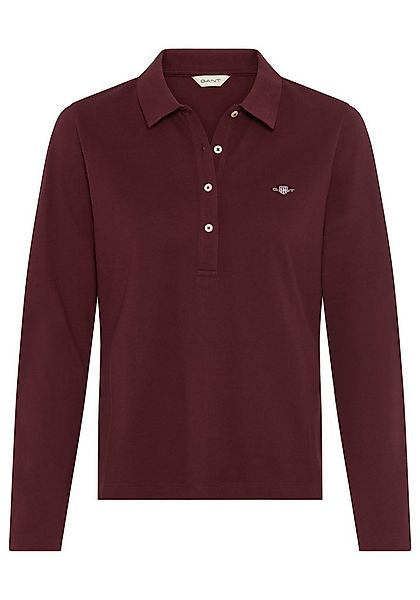 Gant Langarm-Poloshirt SLIM SHIELD LS PIQUE POLO günstig online kaufen