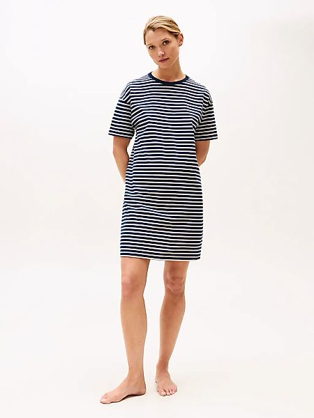 Tommy Hilfiger Underwear Nachthemd "STRIPE SS T-SHIRT DRESS", mit Streifenm günstig online kaufen