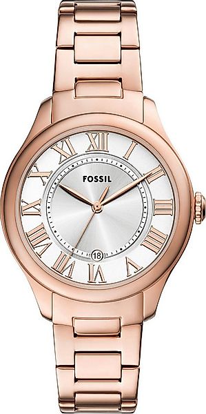 Fossil Quarzuhr GILMORE ES5394, Armbanduhr, Damenuhr, Edelstahlarmband, ana günstig online kaufen
