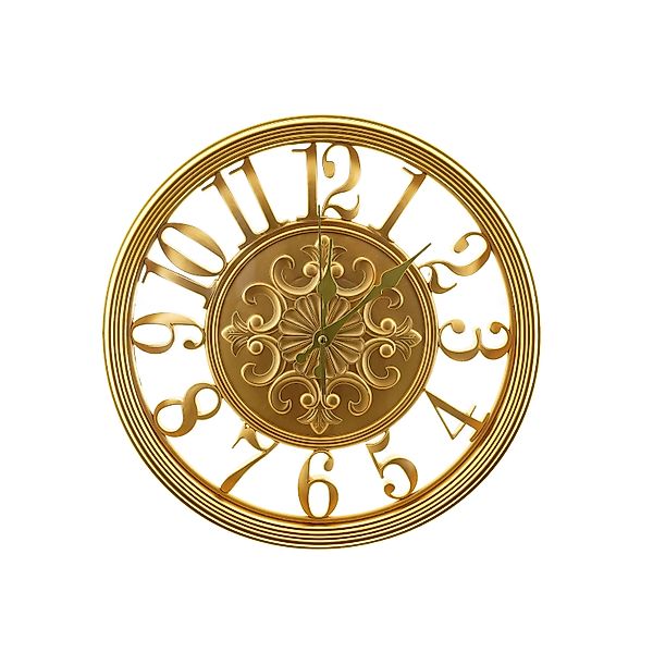 Almina Wanduhr Ø35cm mit Ziermuster Vintage günstig online kaufen