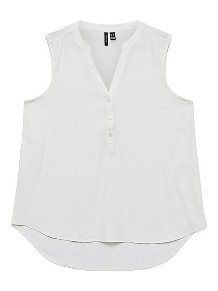 Vero Moda Blusenshirt Ärmelloses Design mit V-Ausschnitt und Knopfleiste VM günstig online kaufen